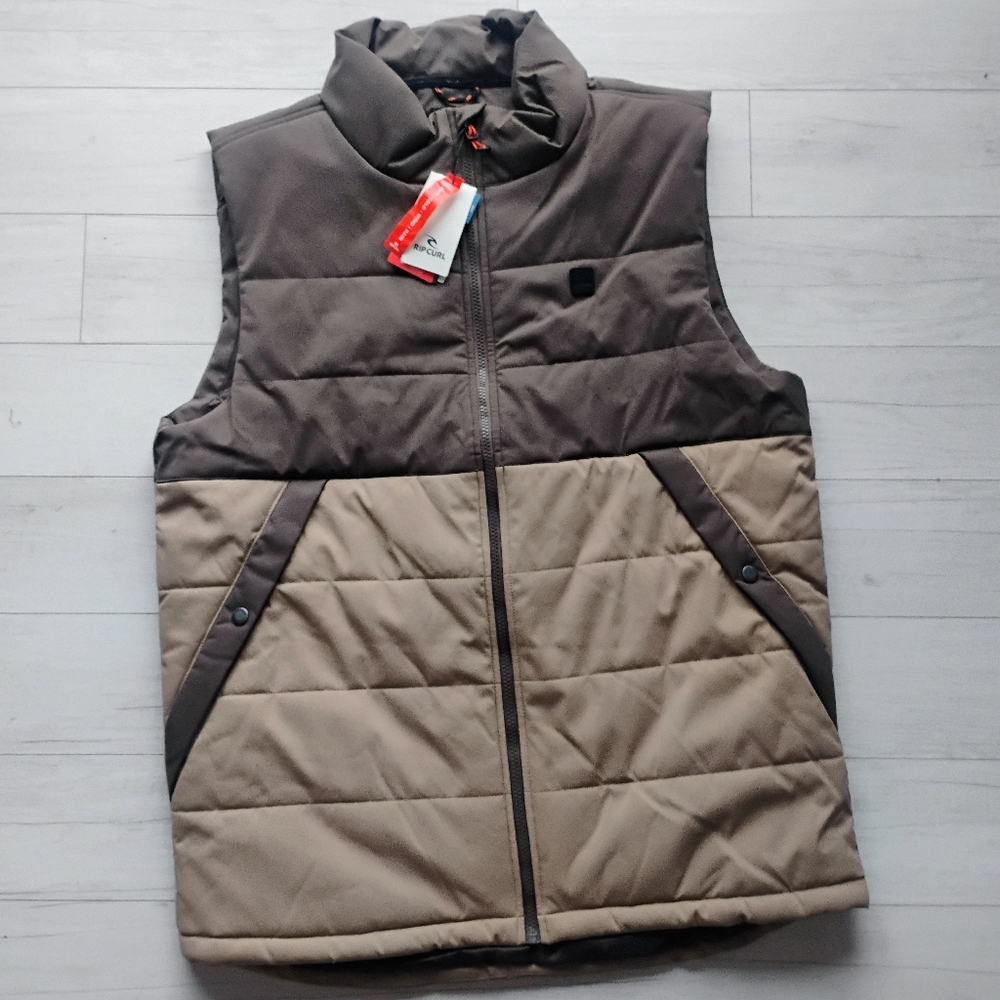 RIP CURL NEW Anti Series Ridge Puffer Vest